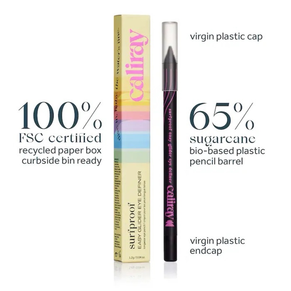 Caliray - surfproof waterproof eyeliner - night diving (black) - NWT (no box)